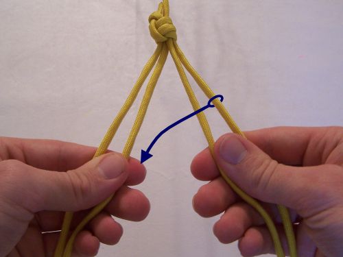 T. J. Potter, Sling Maker - Instructions for 4-strand Flat Braid