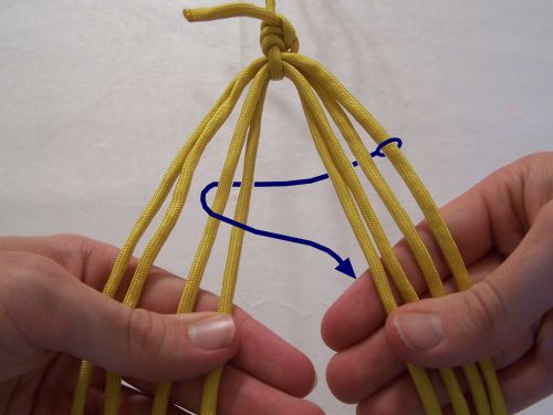 T. J. Potter, Sling Maker - Instructions for an 8-strand Round